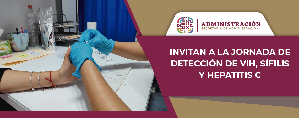 Invitan a la jornada de detección de VIH, Sífilis y Hepatitis C