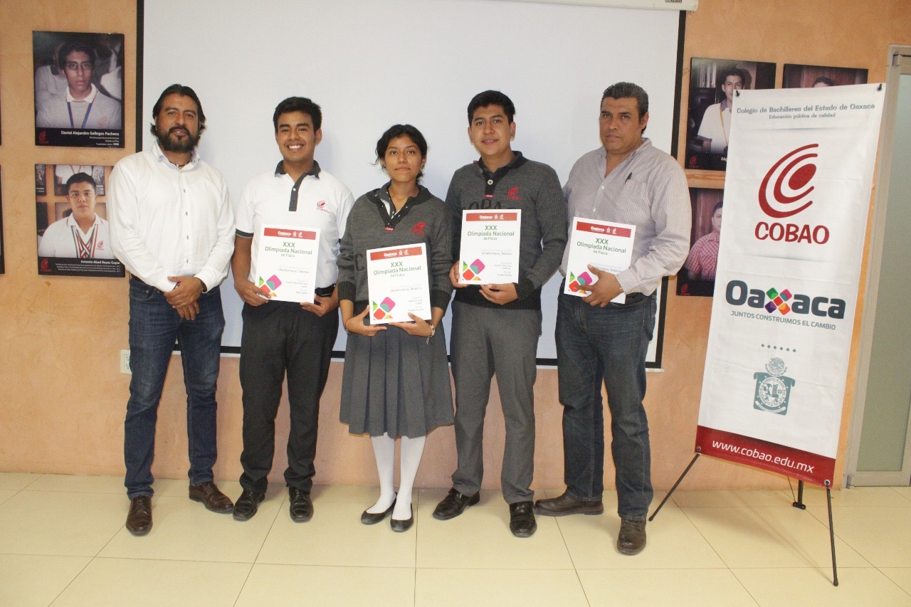 estudiantes del cobao participaran en la trigesima olimpiada nacional de fisica coordinacion general de comunicacion social y voceria del gobierno del estado estudiantes del cobao participaran en