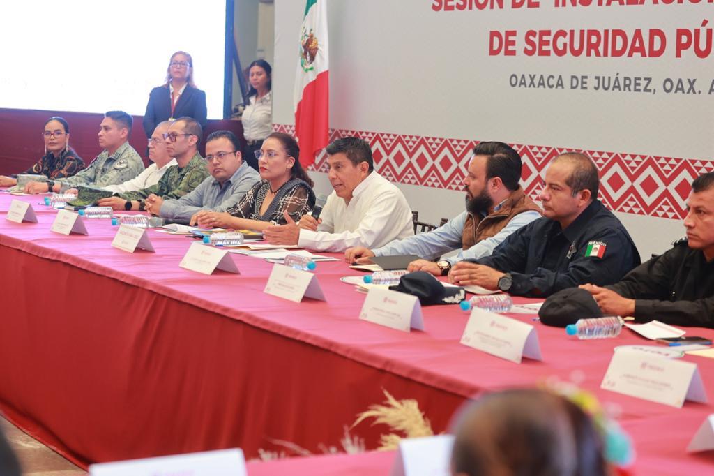 Foto Instala Gobierno De Oaxaca Consejo Estatal De Seguridad P Blica Del Estado