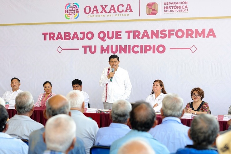 Impulsa Gobierno de Oaxaca el desarrollo de Santo Domingo Albarradas