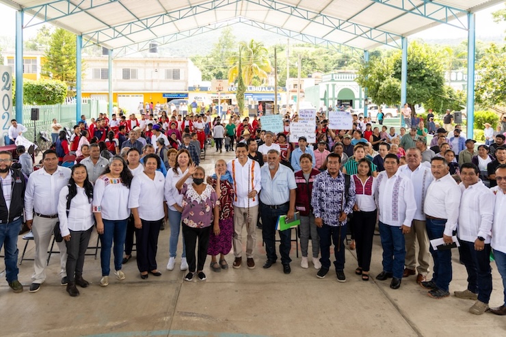 Gobierno de Oaxaca salda la deuda histórica con los pueblos de la Mixteca