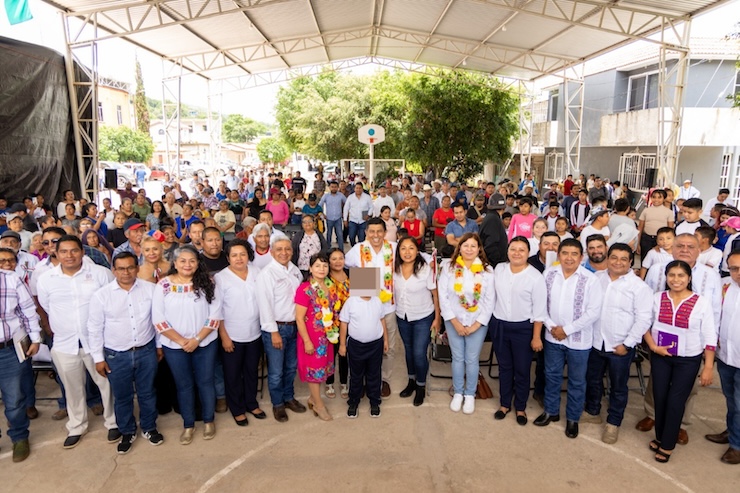 Reciben a la Primavera Oaxaqueña en Santiago Yucuyachi