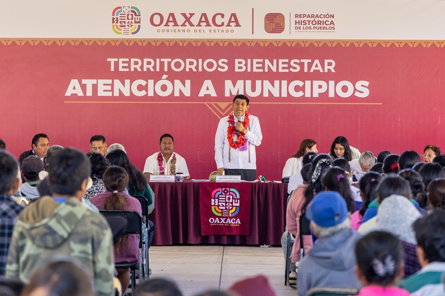 Gobierno de Oaxaca comprometido en resarcir la pobreza de los municipios de los Valles Centrales