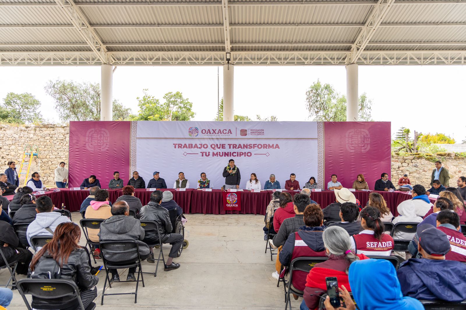 Con apoyo a la educación, infraestructura y reforestación, la Primavera Oaxaqueña invierte en Santa Magdalena Jicotlán