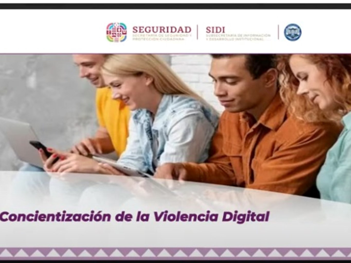 Participa SSPC en conversatorio sobre “Concientización de la Violencia Digital”