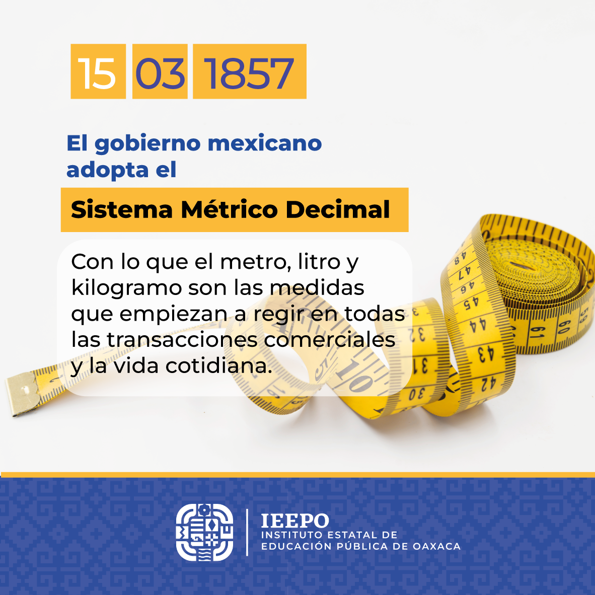 Efeméride 15 de Marzo Instituto Estatal de Educación Pública de Oaxaca