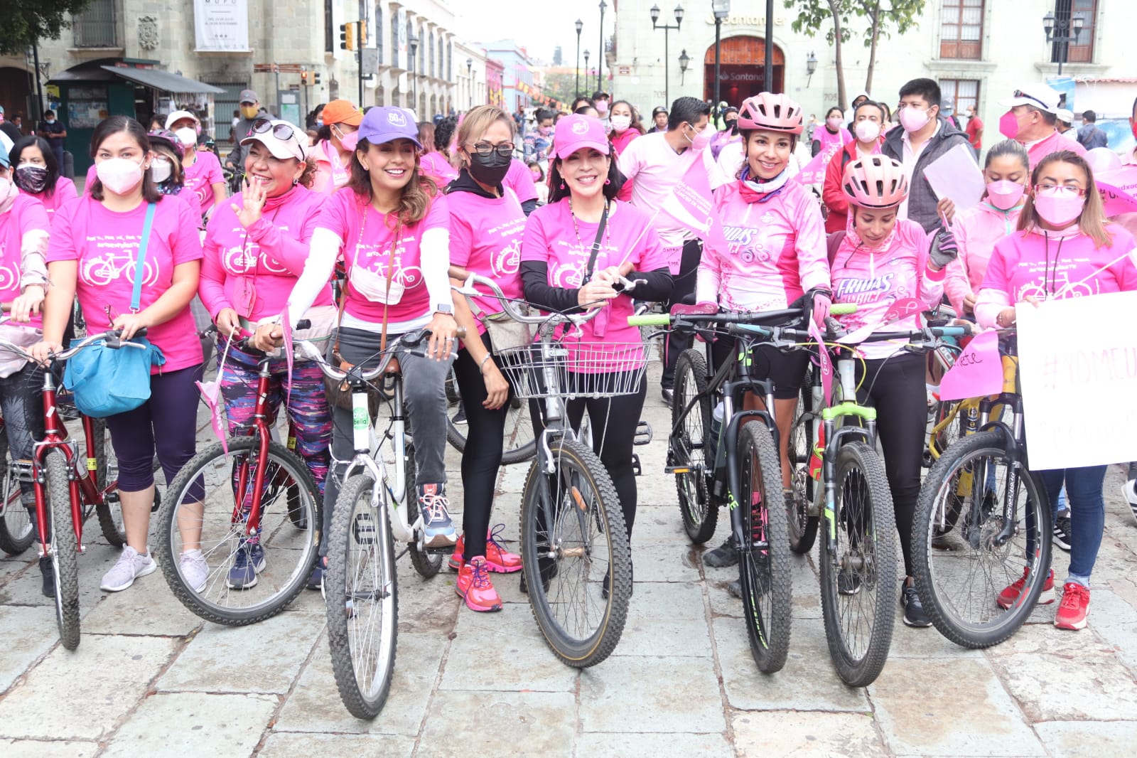 Con rodada ciclista, la SMO llama a mujeres al autocuidado y  autoexploración periódica – Secretaría de las Mujeres